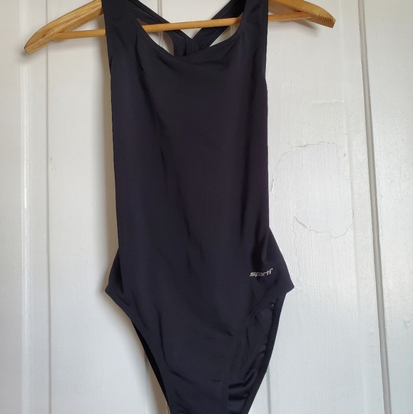 Sporti Other - Sporti Black Women's Racerback SwimSuit